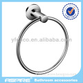 round zinc alloy ring for bathroom set with chrome finsihed